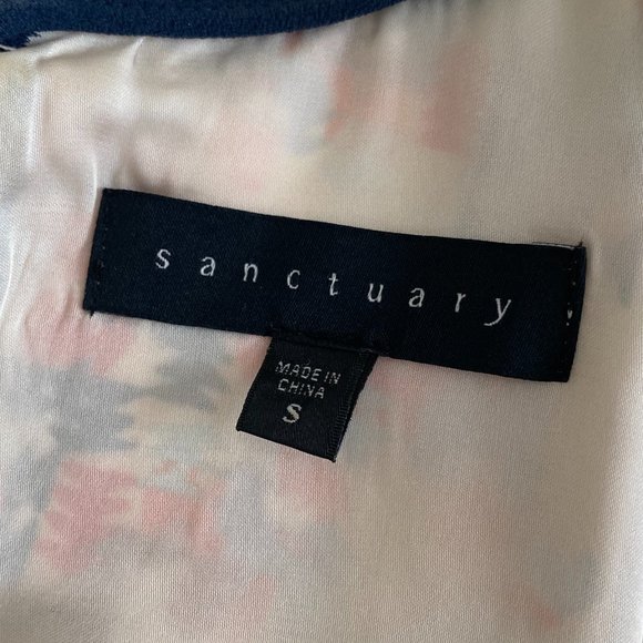 SANCTUARY Sleeveless Keyhole Minidress (Sz. Small) - Picture 9 of 11